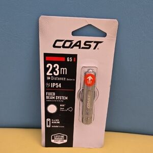 G5 LED Flashlight - Silver Mini Flood Keychain Light